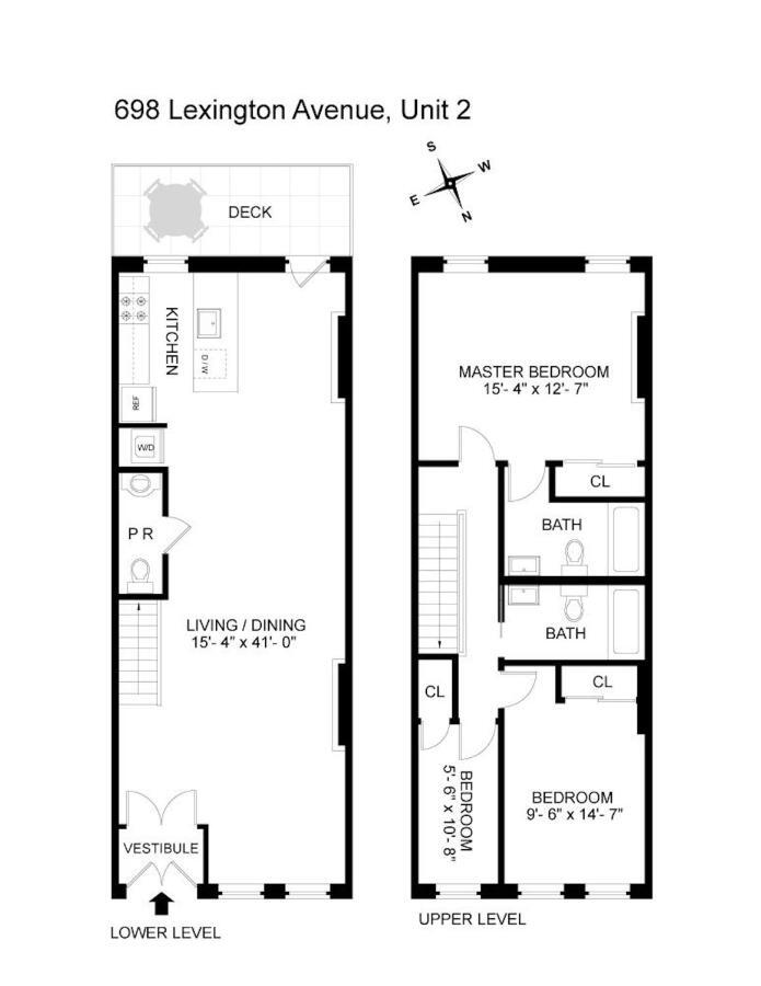 Newly Renovated Duplex Apartment 2 New York Extérieur photo